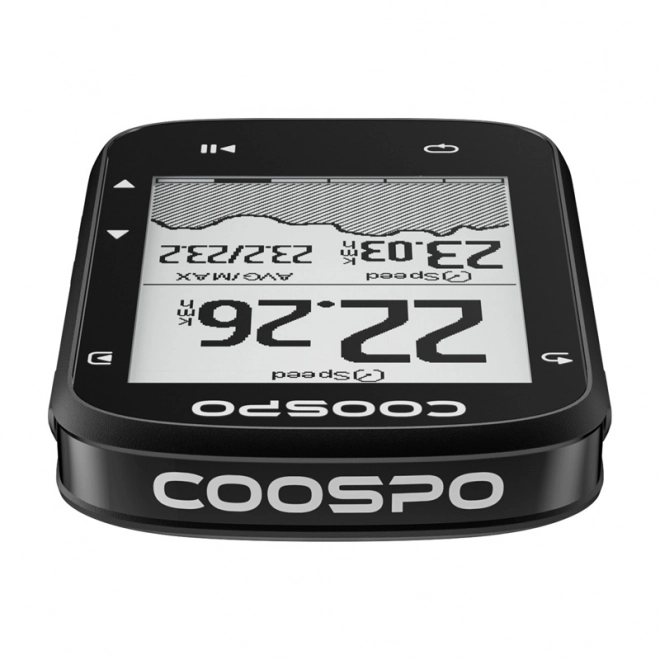 Fietscomputer Coospo met GPS en prestaties voor fietsers