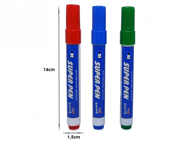 Whiteboard markers set 4 stuks