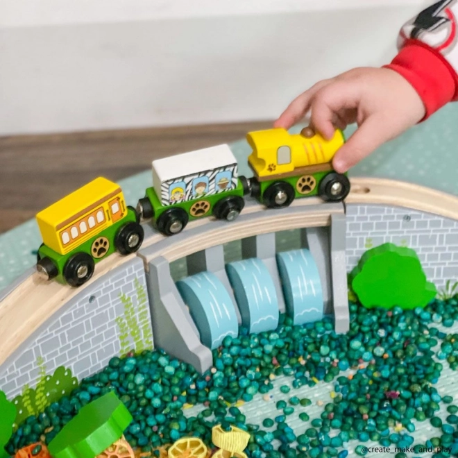Bigjigs Rail Brug met Waterval