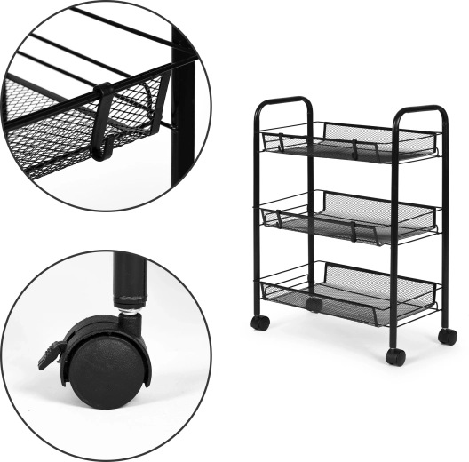 Praktische haken binnen handbereik