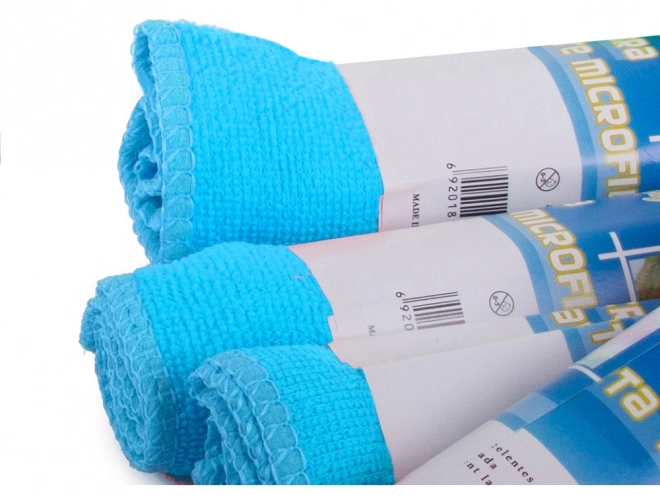 Set van 12 microvezel reinigingsdoekjes