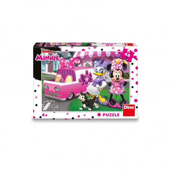 Puzzel Minnie en Daisy 48 stukjes