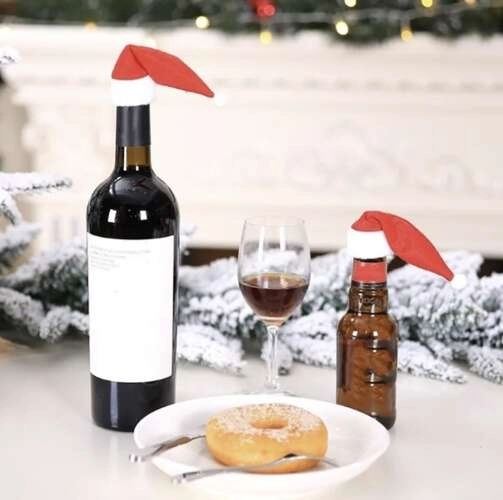 Bestekhoes - Kerstmutsjes, 12 stuks. Ruhhy 22303