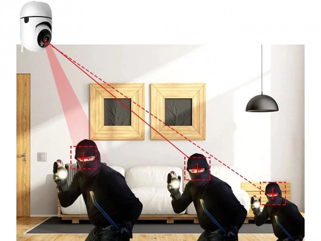 IP camera voor binnengebruik met Wi-Fi en draaibare kop