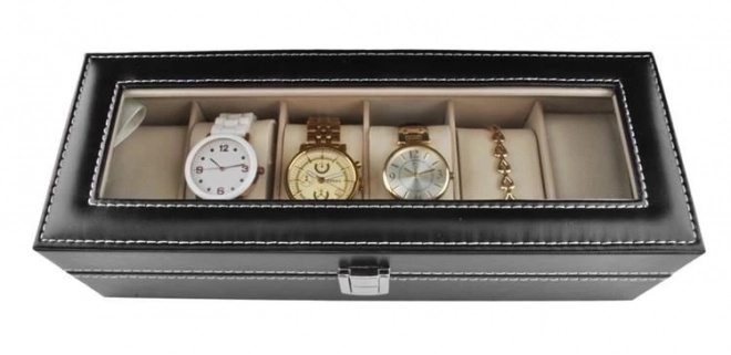 Organizer voor horloges 6 vakjes