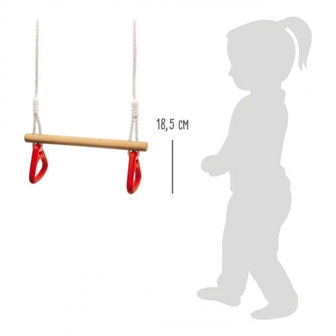 Small Foot Schommel met gymnastiekgrepen