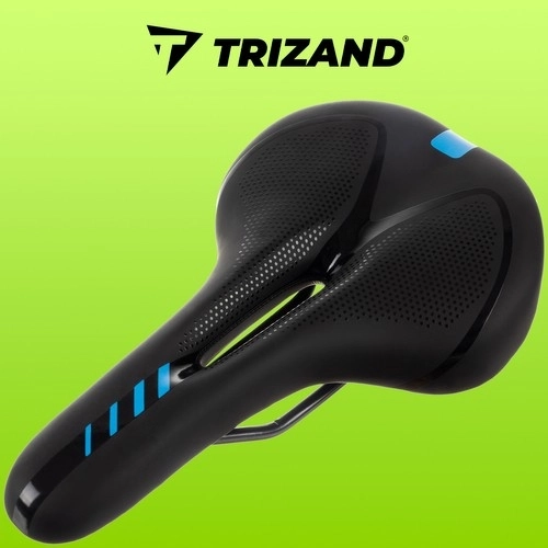 Smal fietszadel met ventilatie en achterlicht