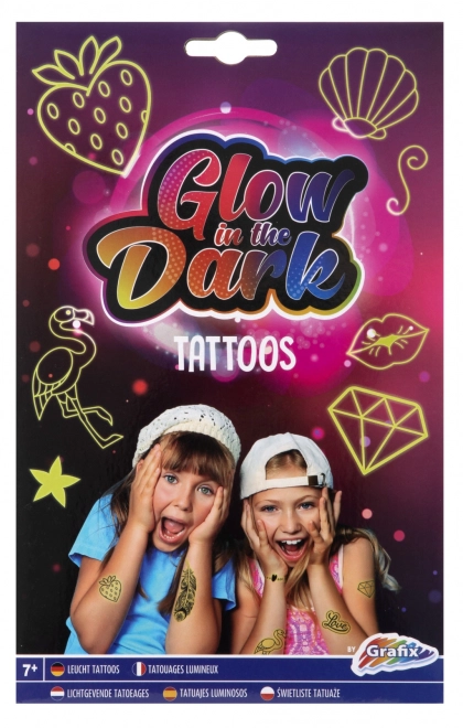 Tatoeage die in het donker oplicht