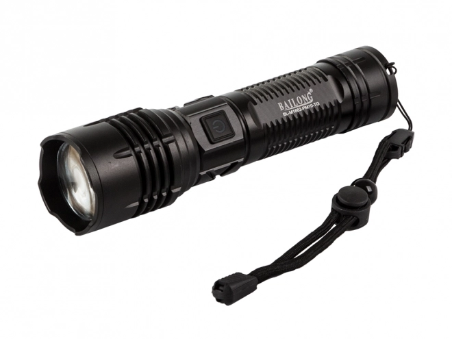 Militaire tactische zaklamp Bailong met LED zoom