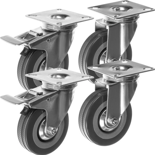 Draaibare wieltjes - set van 4 st. Malatec 22537