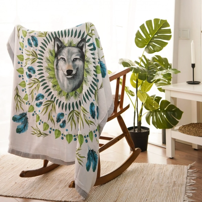 Tommy Lise Bamboe Mousseline Deken Alpha Spirit 106x106 cm