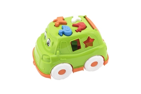 Kleurrijke plastic auto biedspel voor kinderen