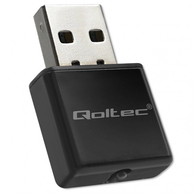 Draadloze Mini Adapter WiFi Qoltec USB 2.0 300Mbps