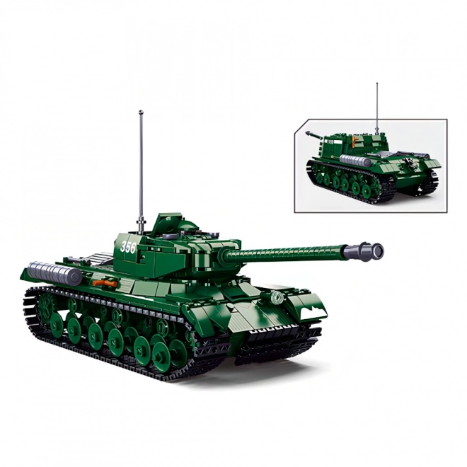 Sluban Slag om Boedapest M38-B0979 Sovjetische zware tank IS-2 2-in-1