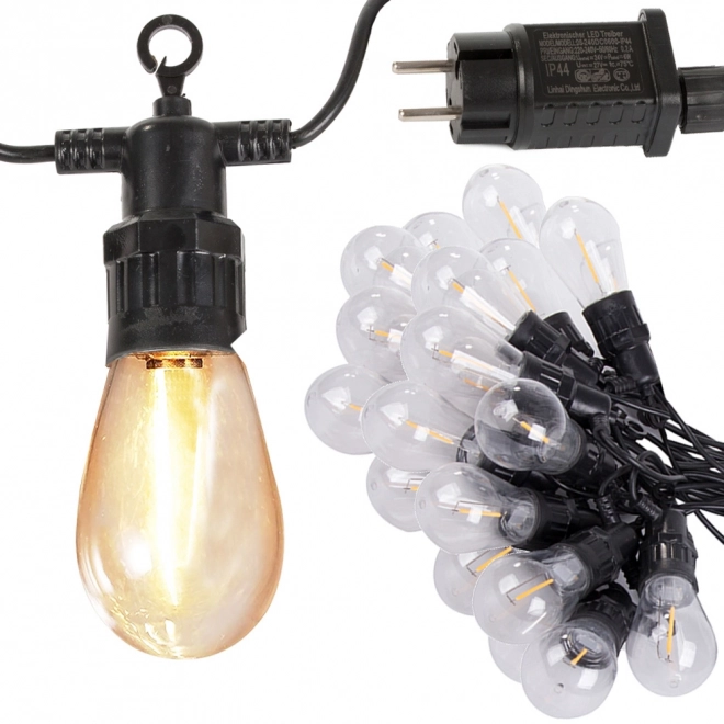 Tuinslinger met 20 LED-lampen