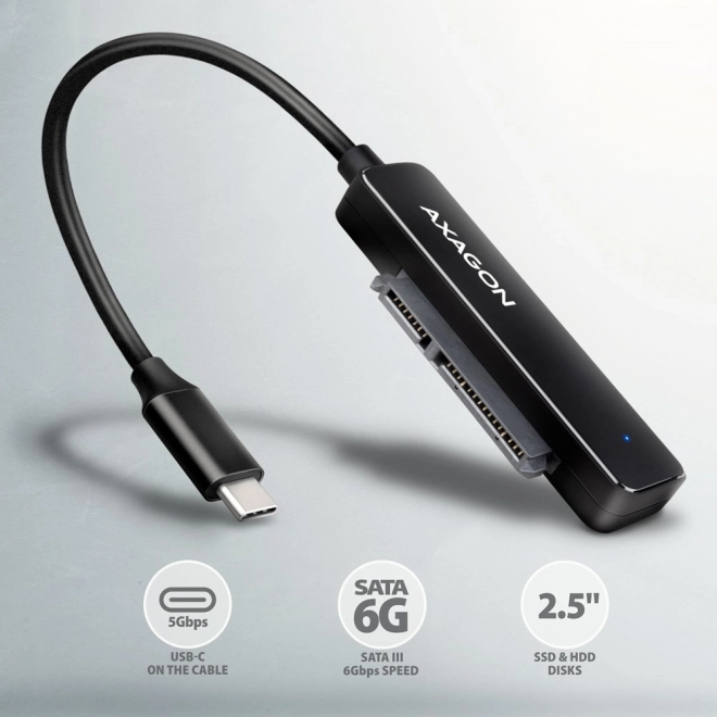 Adapter USB-C naar SATA HDD/SSD AXAGON FASTPort2