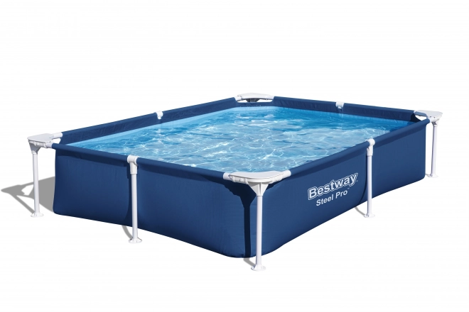 SplashJr Steel Pro 221x150x43 BESTWAY Rack Pool + reparatieset