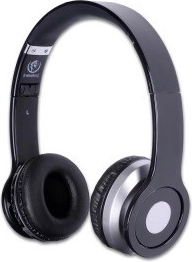 Draadloze stereokoptelefoon met microfoon Cristal Black