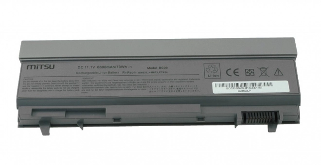 Batterij voor Dell Latitude E6400 6600 mAh (73 Wh)