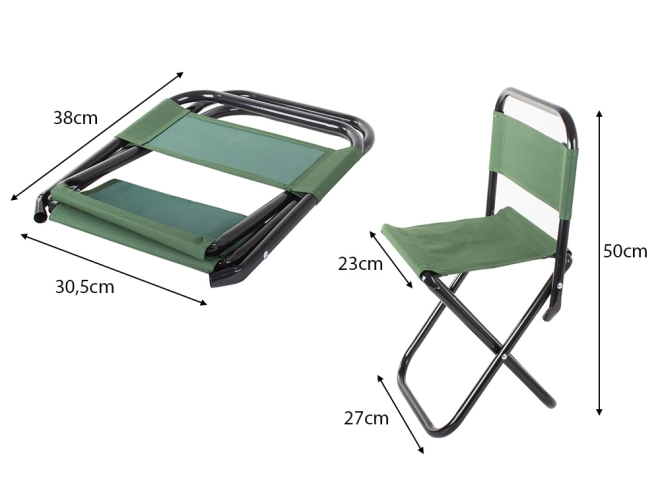 Compacte afmetingen en comfortabel zitten