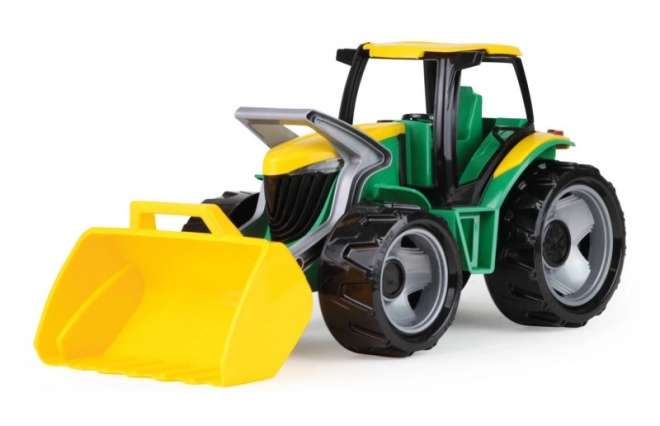Kindertractor met laadschop Groen-Geel