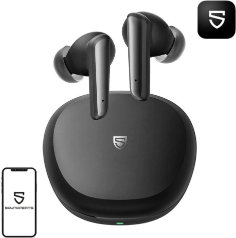Draadloze oordopjes SoundPEATS Life Lite zwart