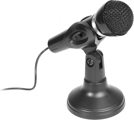 Tafelomnidirectionele microfoon met standaard en schakelaar