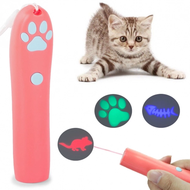 Laser speelgoed voor katten met LED-licht