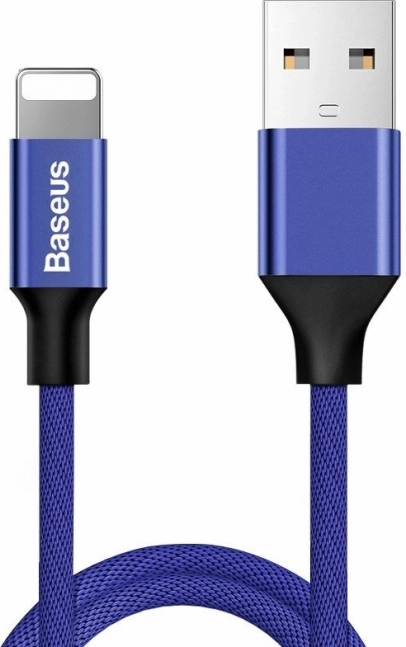 Baseus Yiven Lightning-kabel voor Apple 120 cm blauw
