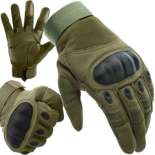Tactische handschoenen L khaki Trizand 21771