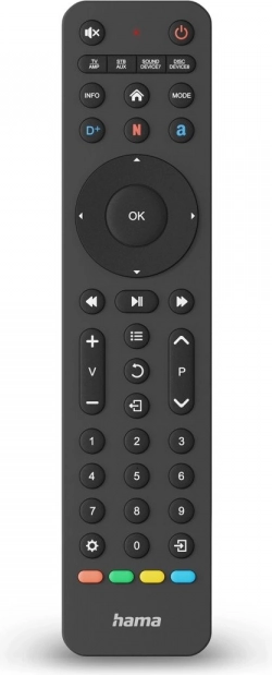 Universele afstandsbediening 8-in-1 met Netflix en Prime Video