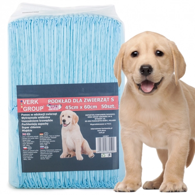 Vlonder voor honden die leren plassen 45x60 50 stuks