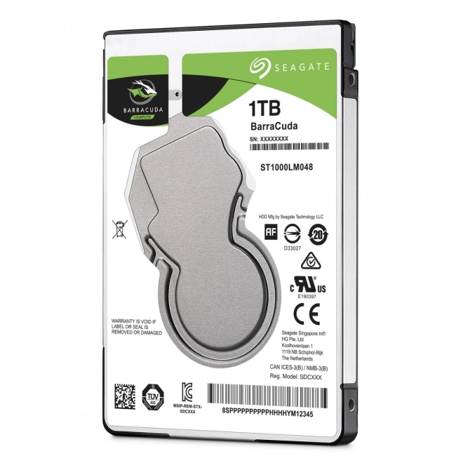 Seagate Barracuda 1TB interne harde schijf