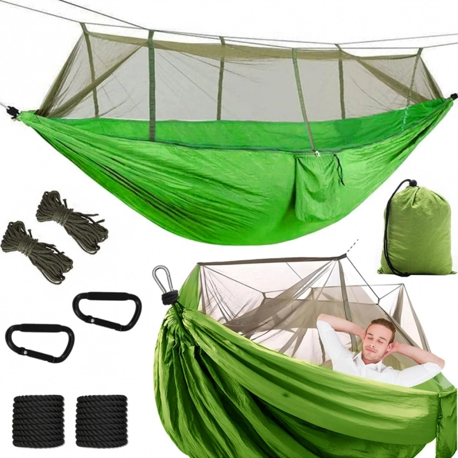Hangmat met Muggennet 270x140cm