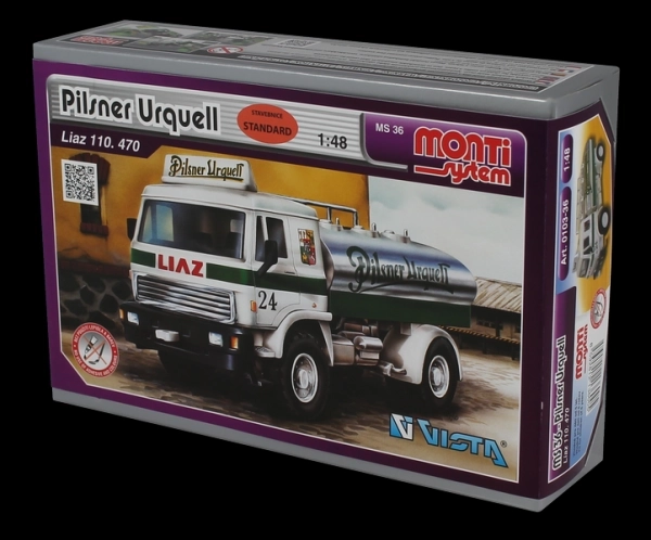 Bouwdoos Monti Systeem MS 36 Pilsner Urguell Liaz 1:48 in doos 22x15x6cm