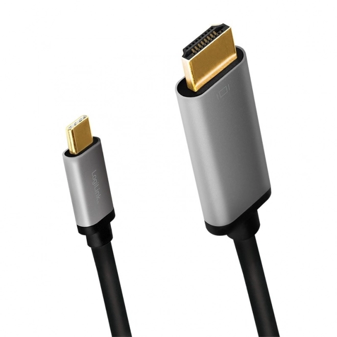 Kabel USB-C naar HDMI 4K 60Hz 1.8m LogiLink
