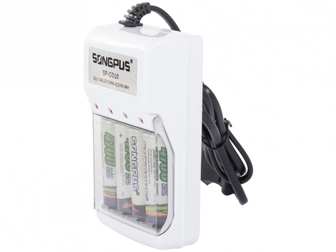 Universele batterijoplader voor AA en AAA