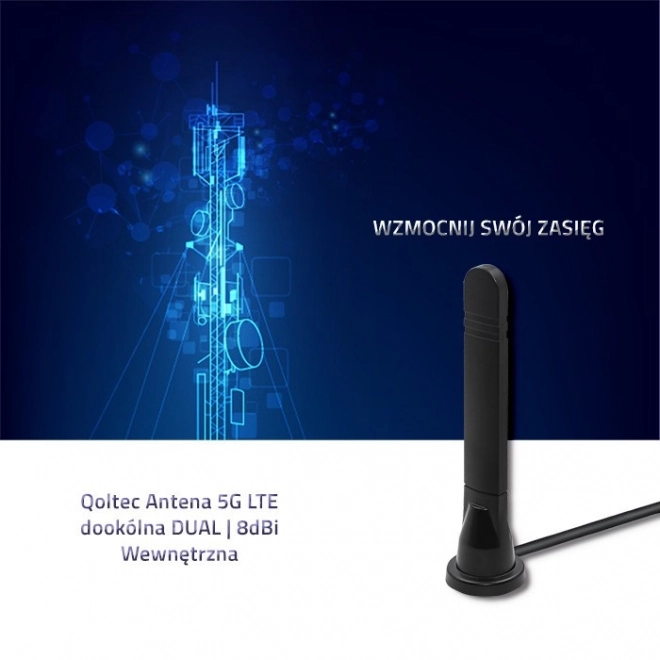 5G LTE antenne rondomstralend DUAL 8 dBi voor binnenshuis gebruik