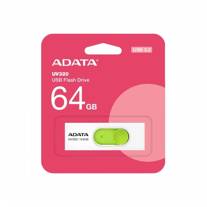 Pendrive UV320 64GB USB3.2 wit-groen