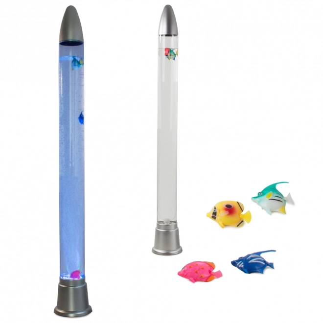 Waterlamp met vissen