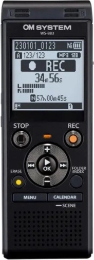Digitale voicerecorder OM SYSTEM WS-883 8 GB