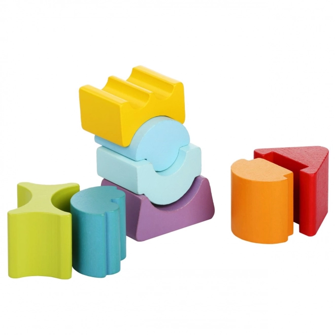 Balans Toren VIII - houten puzzel