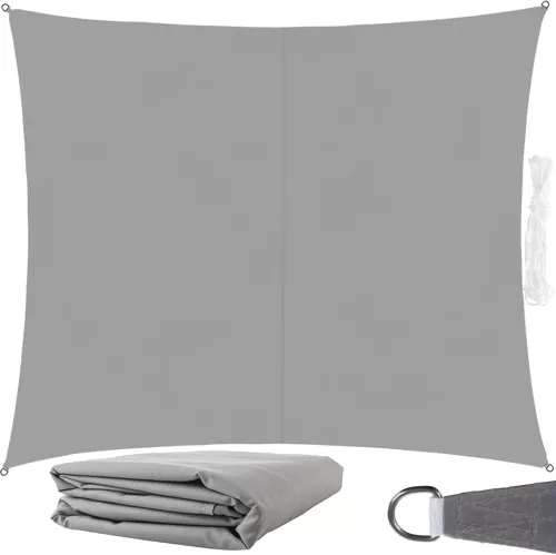 Žerzejová schaduwdoek 3×2 m Gardlov – Grijs