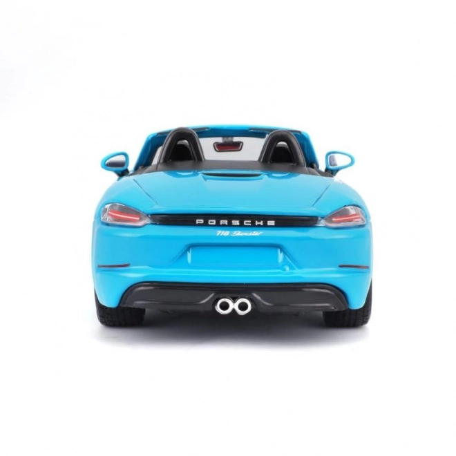 Bburago 1:24 Porsche 718 Boxster Blauw