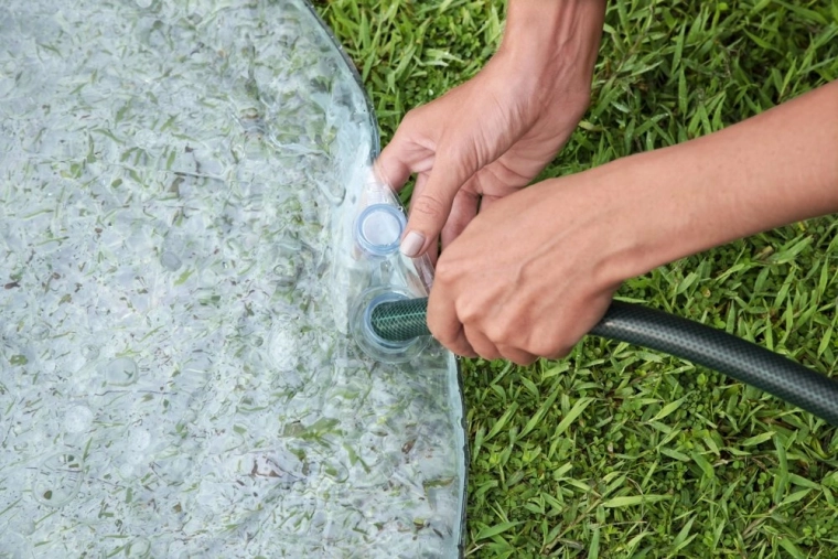 Uitneembare watermat voor verkoelende speelpret