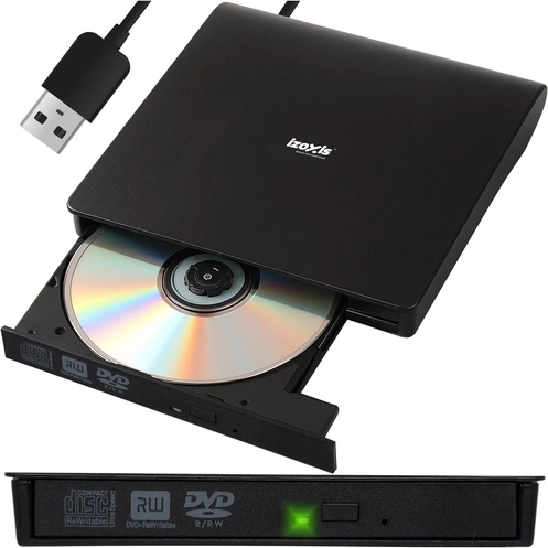 Externe DVD/CD station en brander IZOXIS