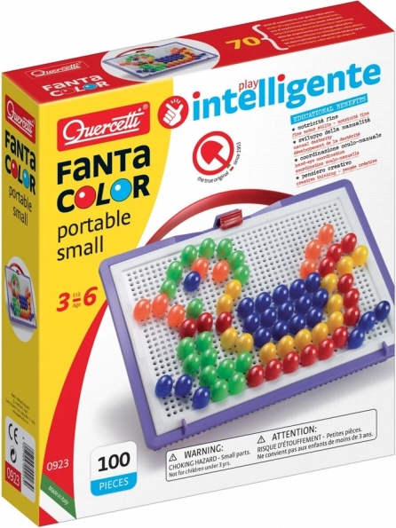 Quercetti Fanta Color draagbare mozaïek