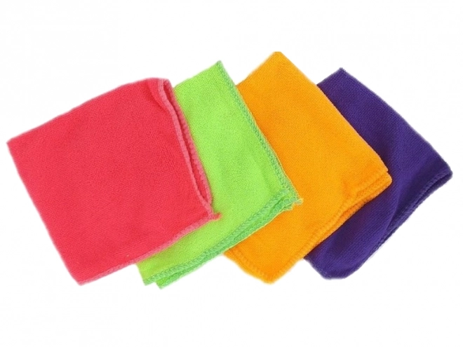 Set van reinigingsdoekjes van microvezel
