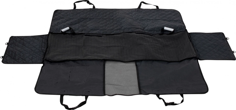 Veilige “box” met ritsen en zijflappen