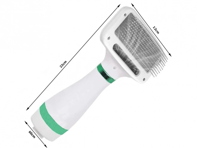 Föhn borstel kam 2in1 voor huisdieren